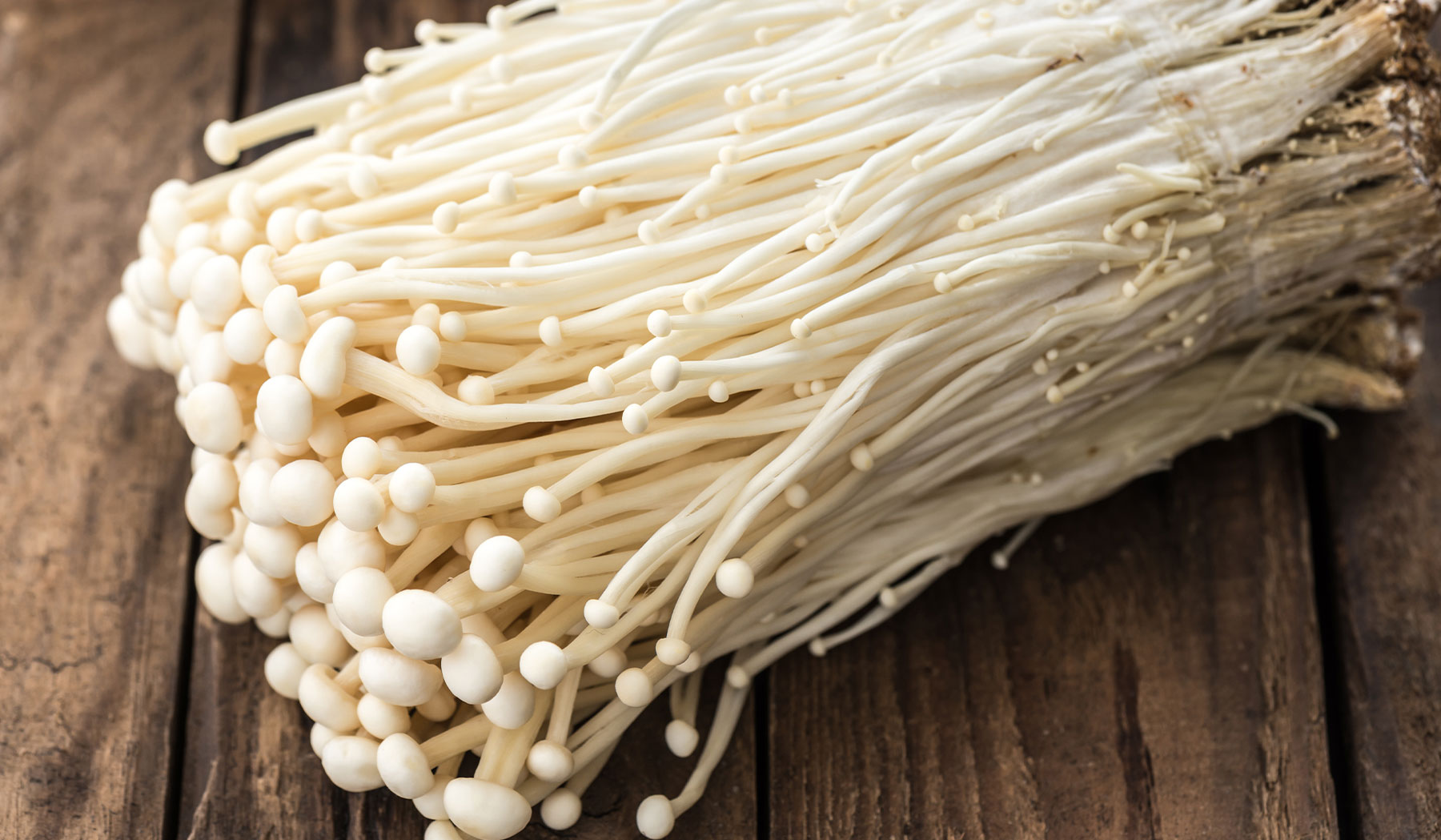 Enoki Mushrooms Japanese Food 101